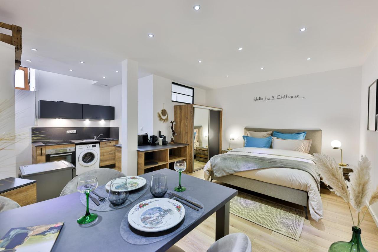 Studio Des 3 Chateaux Husseren-les-Châteaux المظهر الخارجي الصورة
