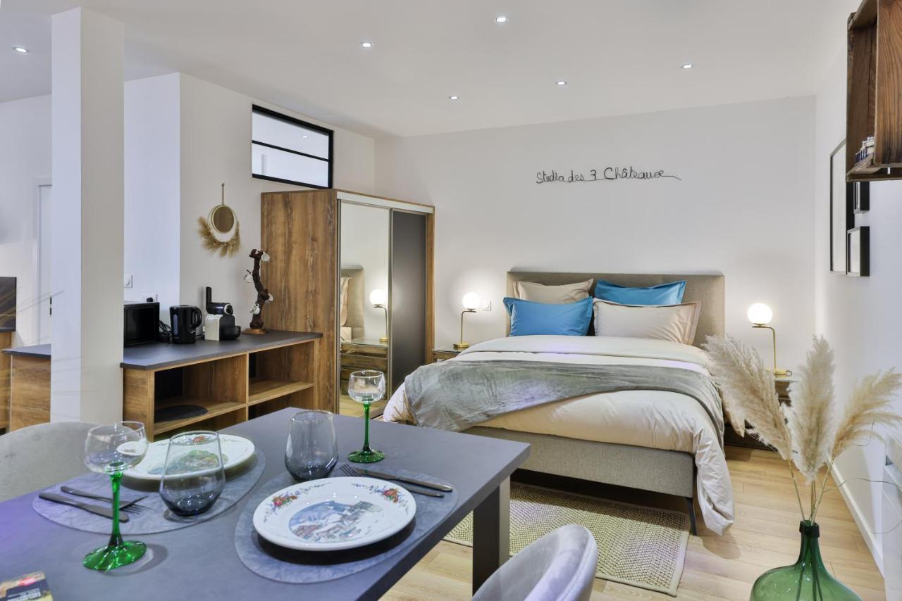 Studio Des 3 Chateaux Husseren-les-Châteaux المظهر الخارجي الصورة